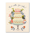 Load image into Gallery viewer, Birthday Card - This Calls for Cake