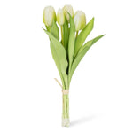 Load image into Gallery viewer, Faux Plant - Lifelike Tulip 5 Stem White