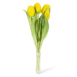 Load image into Gallery viewer, Faux Plant - Lifelike Tulip 5 Stem Yellow