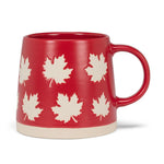 Load image into Gallery viewer, Mug - Wide Base Maple Leaves