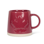 Load image into Gallery viewer, Mug - Wide Base Maple Leaf on Red