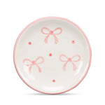 Load image into Gallery viewer, Teabag Plate - Pink Bows