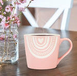 Load image into Gallery viewer, Mug - Pink Boho Arch Heart