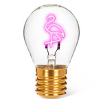 Load image into Gallery viewer, Neon LED Bulb - Flamingo 4.5"