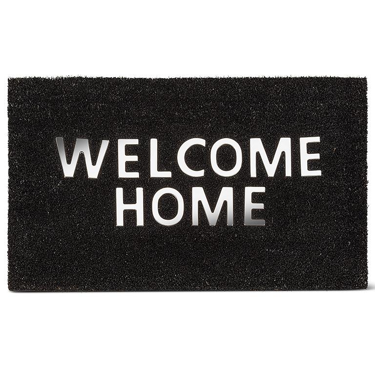 Doormat - Black Welcome