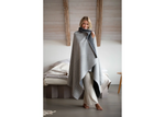 Load image into Gallery viewer, Fussenegger Throw - JADE Cotton Zen Grey 200x140cm
