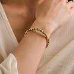 Load image into Gallery viewer, Gold-Plated Bracelet - Solana Oval Bead Flex