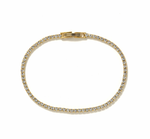 Load image into Gallery viewer, Tennis Bracelet - Clear 7"