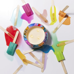 Load image into Gallery viewer, Capri Blue Candle - Volcano Watercolor