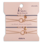 Load image into Gallery viewer, Hair Tie Bracelet - Sisters s/4