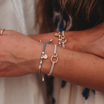 Load image into Gallery viewer, Hair Tie Bracelet - Sisters s/4