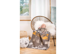 Load image into Gallery viewer, Fussenegger Baby Blanket - JUWEL Jungle Smoke 90x70cm