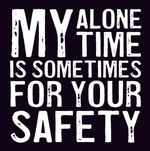 Load image into Gallery viewer, Wood Coaster - My Alone Time