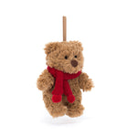 Load image into Gallery viewer, Jellycat Holiday Ornament - Bartholomew Bear Scarf