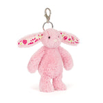 Load image into Gallery viewer, Jellycat Bag Charm - Blushkin Blossom Bunny