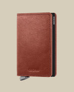 Load image into Gallery viewer, Slimwallet - Premium Basco Brown