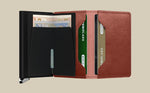 Load image into Gallery viewer, Slimwallet - Premium Basco Brown