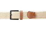 Load image into Gallery viewer, Braided Belt - Beige o/s