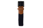 Load image into Gallery viewer, Braided Belt - Navy Blue o/s