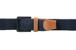 Load image into Gallery viewer, Braided Belt - Navy Blue o/s
