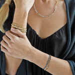 Load image into Gallery viewer, Scout Bracelet - Delicate Blue Howlite | Silver