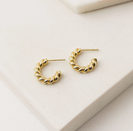 Load image into Gallery viewer, Gold-Plated Hoops - Dawson