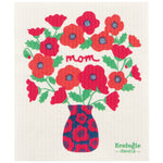 Load image into Gallery viewer, Swedish Cloth - Mom Poppy Bouquet
