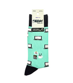 Load image into Gallery viewer, Men's Midcalf Socks - Office Stuff