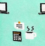 Load image into Gallery viewer, Men's Midcalf Socks - Office Stuff