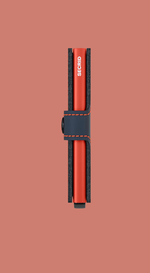 Load image into Gallery viewer, Miniwallet - Matte Nightblue & Orange