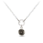 Load image into Gallery viewer, Pyrrha Faceted Stone Choker - White Moonstone 17"