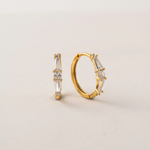 Load image into Gallery viewer, Gold-Plated Hoops - Tamara