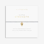 Load image into Gallery viewer, A Littles & Co. Bracelet - Strength | Silver