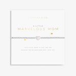Load image into Gallery viewer, A Littles & Co. Bracelet - Marvelous Mom | Silver Ivory