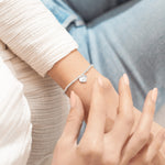 Load image into Gallery viewer, A Littles & Co. Bracelet - Happy 30th Birthday | Silver