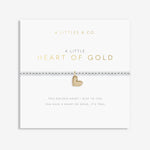 Load image into Gallery viewer, A Littles & Co. Bracelet - Heart of Gold | Silver Gold