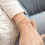 Load image into Gallery viewer, A Littles & Co. Bracelet - Love has Four Paws | Silver Rose Gold