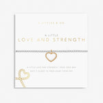 Load image into Gallery viewer, A Littles & Co. Bracelet - Love & Strength | Slvr Gold