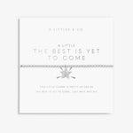 Load image into Gallery viewer, A Littles & Co. Bracelet - Best is Yet to Come | Silver