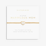 Load image into Gallery viewer, A Littles & Co. Bracelet - Marvelous Mom | Gold Ivory