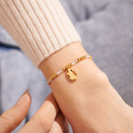 Load image into Gallery viewer, A Littles & Co. Bracelet - Birthstone Apr Rock Crystal | Gold
