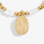 Load image into Gallery viewer, A Littles & Co. Bracelet - Birthstone Apr Rock Crystal | Gold