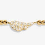 Load image into Gallery viewer, A Littles & Co. Bracelet - Angel Wing Pavé | Gold