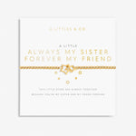 Load image into Gallery viewer, A Littles & Co. Bracelet - Always My Sister | Gold