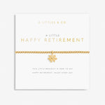 Load image into Gallery viewer, A Littles & Co. Bracelet - Happy Retirement | Gold