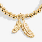 Load image into Gallery viewer, A Littles & Co. Bracelet - Feathers Appear | Gold