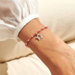 Load image into Gallery viewer, A Littles & Co. Bracelet - Boho Coral Star | Silver