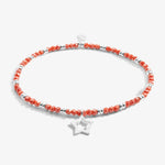 Load image into Gallery viewer, A Littles & Co. Bracelet - Boho Coral Star | Silver