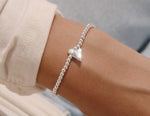 Load image into Gallery viewer, A Littles & Co. Bracelet - Best Friend | Silver
