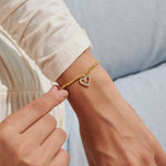Load image into Gallery viewer, A Littles & Co. Bracelet - Happy Mother's Day Outline | Gold